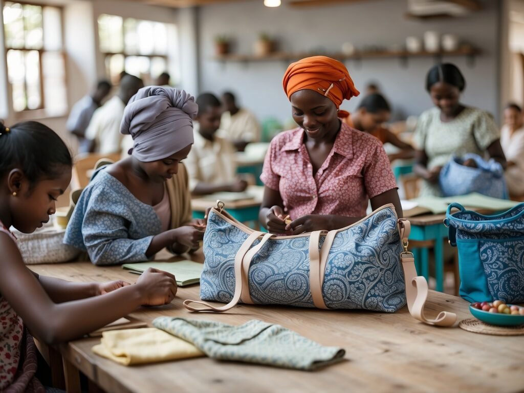 Making Designer Cotton Bags